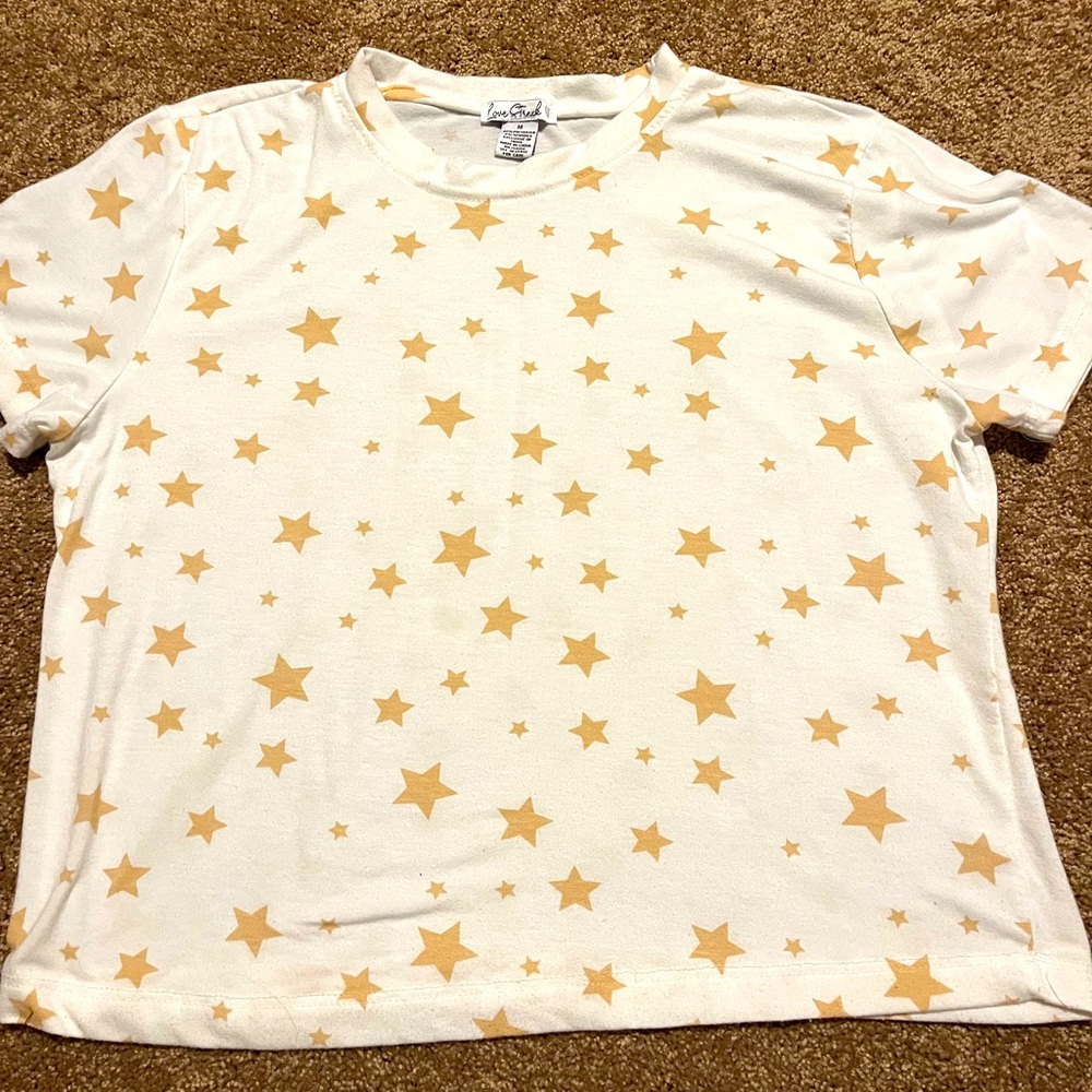 Cropped Star Tee